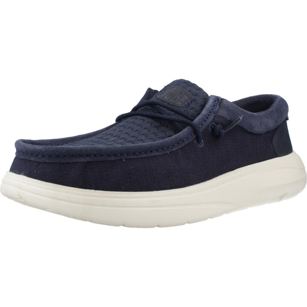 Buty HEY DUDE WALLY COMF WOVEN Niebieski