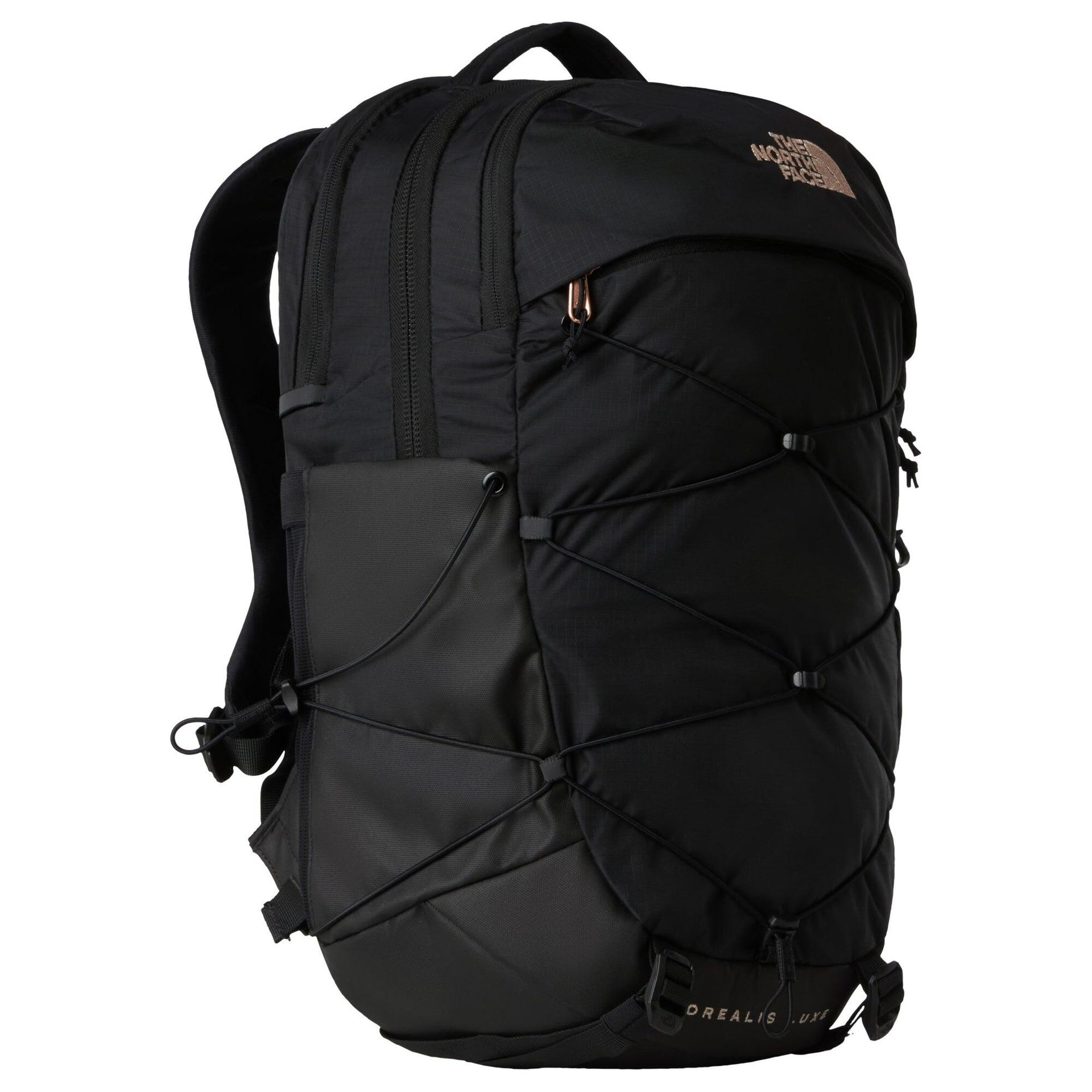 Plecak miejski damski The North Face Borealis Luxe 27 l black/burnt coral metallic WYSYŁKA W 24H 30 DNI NA ZWROT