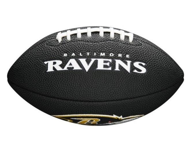 Wilson Baltimore Ravens NFL Mini Football Czarny (WTF1533BLIDBA)