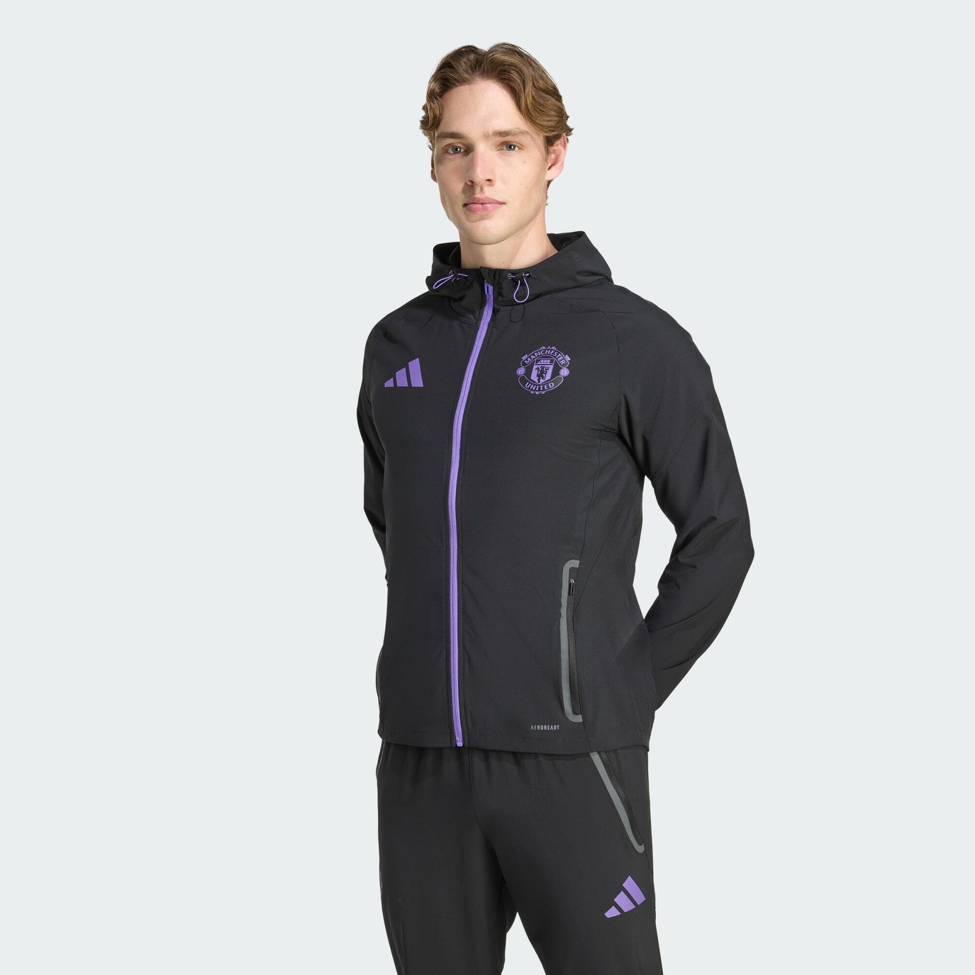 Kurtka Manchester United Tiro 25 Competition Vis Tech Travel