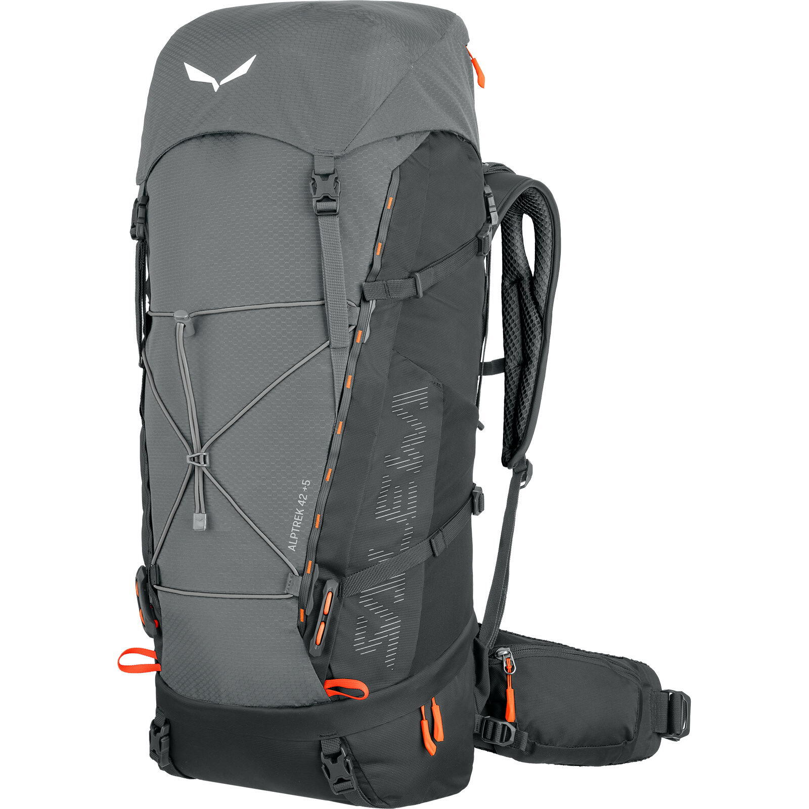 Salewa Plecak Alptrek 42+5 l Backpack - Grey Quiet Shade (00-0000001258) 00-0000001258