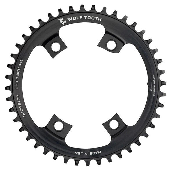 Wolf Tooth Wolf Tooth Asymetryczna zębatka przednia 4-Bolt 110mm BCD Shimano, black 36T 2020 Zębatki przednie WTSH11036