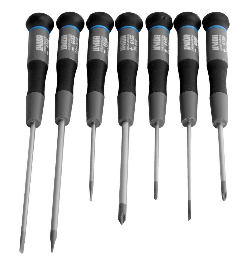 Unior unior urt730 Micro zestaw wkrętaków, czarny 9620960