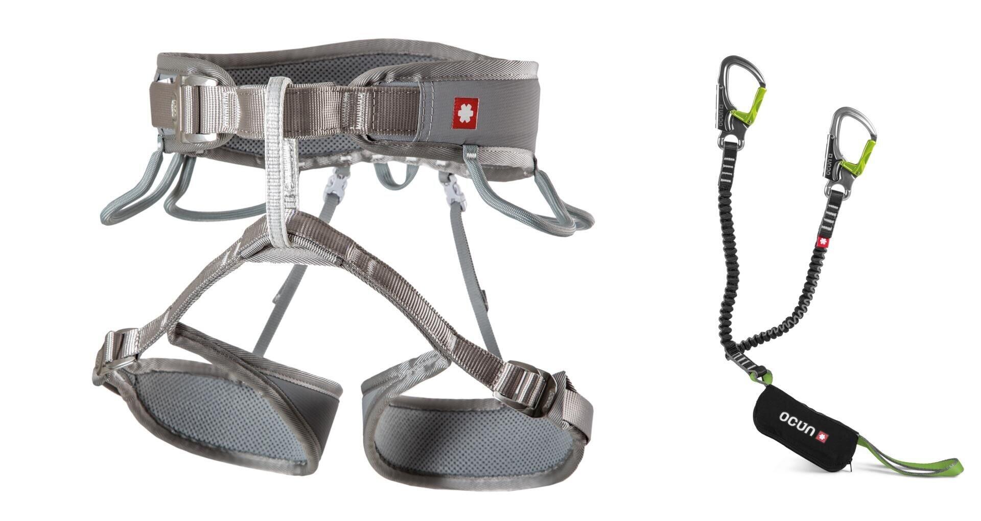 Ocun Twist Via Ferrata Set, grey XS-M 2021 Via Ferrata 04343-grey-XS-M