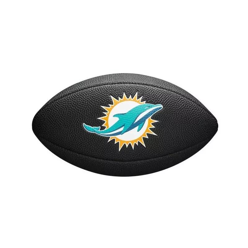 Wilson Miami Dolphins NFL Mini Football Czarny (WTF1533BLIDMI)