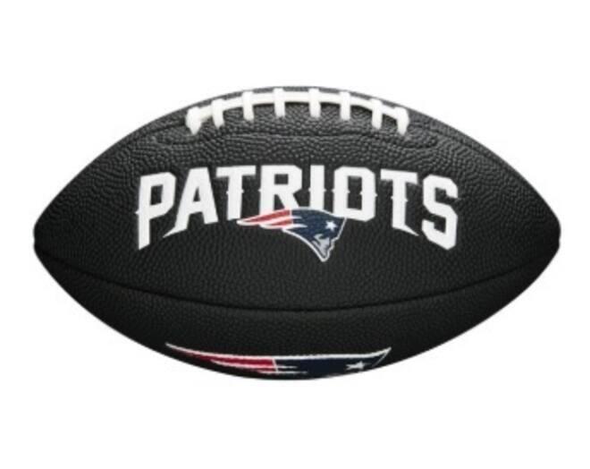 Wilson New England Patriots NFL Mini Football Czarny (WTF1533BLIDNE)