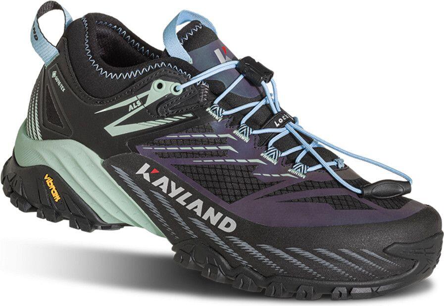 Kayland Duke W's GTX damskie buty trekkingowe, Black Lightgreen, 38 EU
