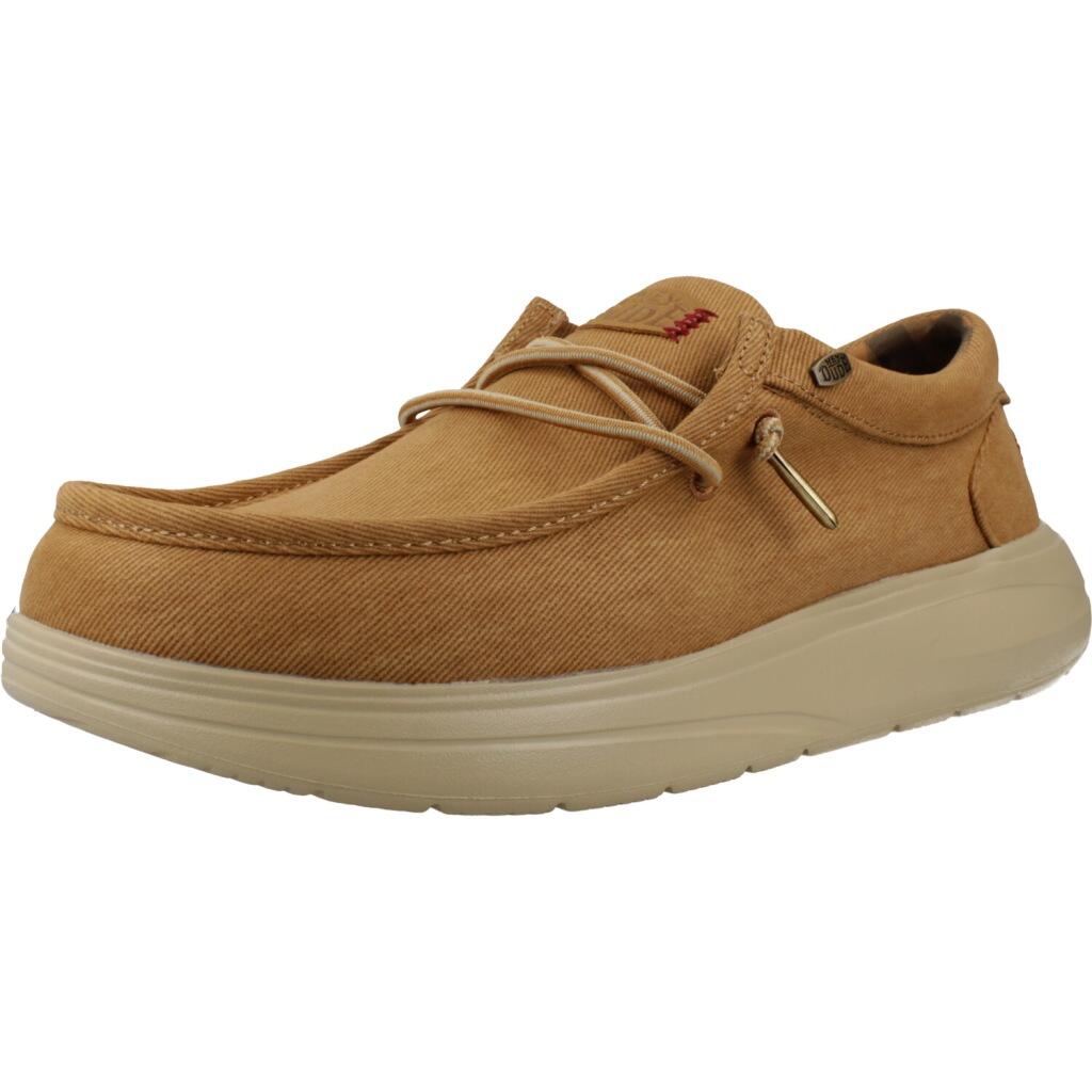 Buty HEY DUDE WALLY COMF WORN TWILL Brązowy