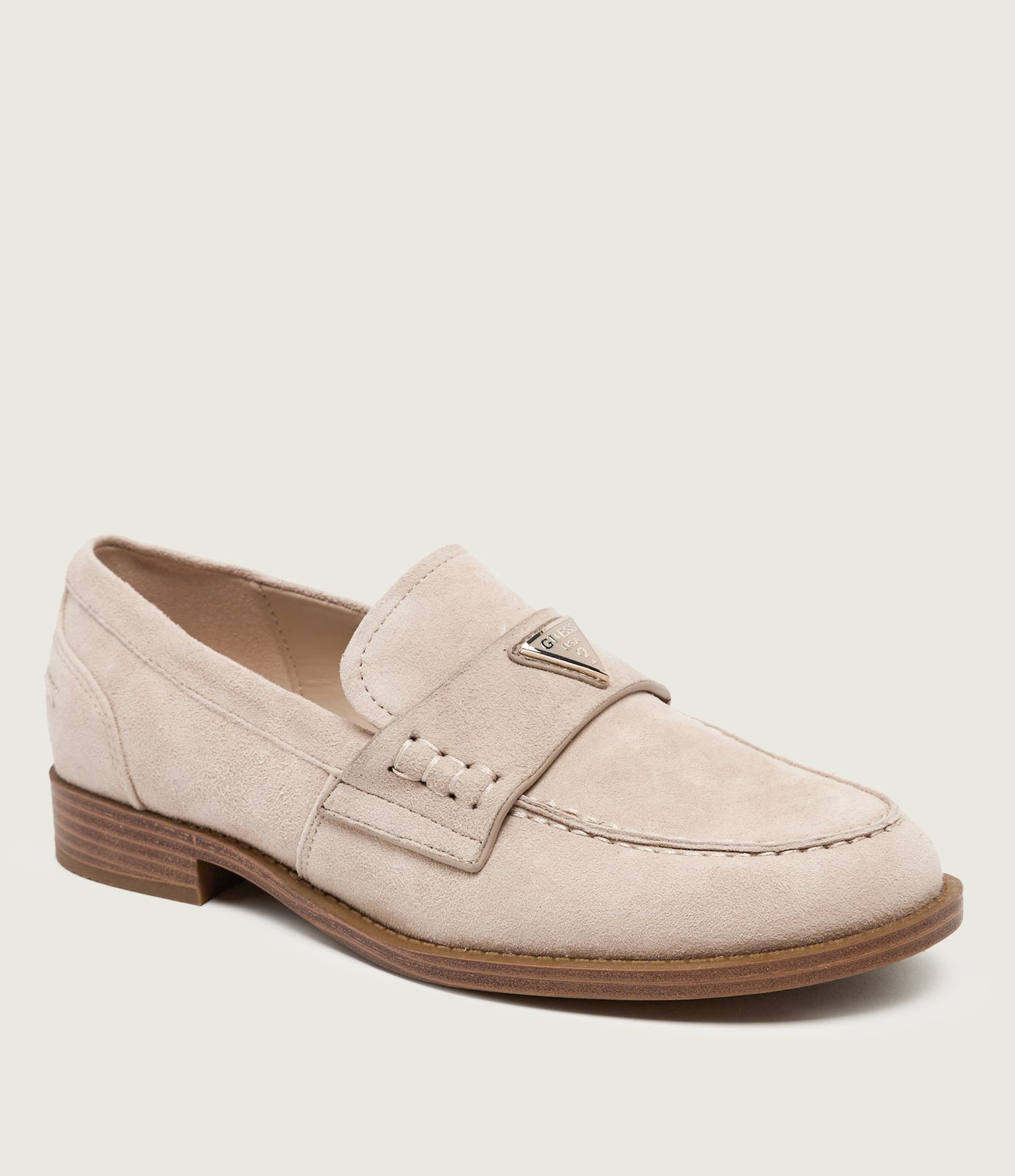 Guess Loafersy Beliso zamsz