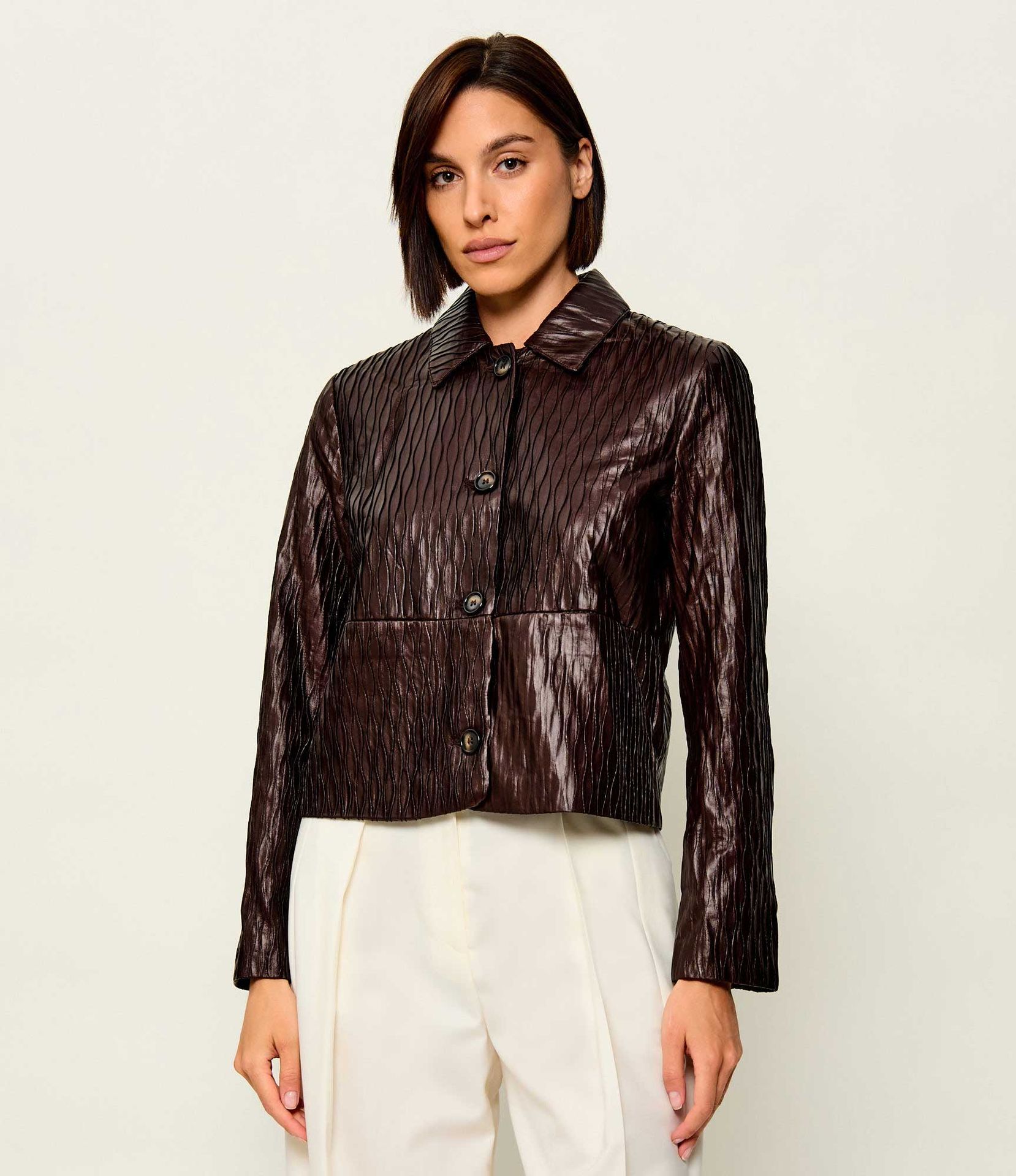 GUESS Kurtka Walker Wave Relaxed fit