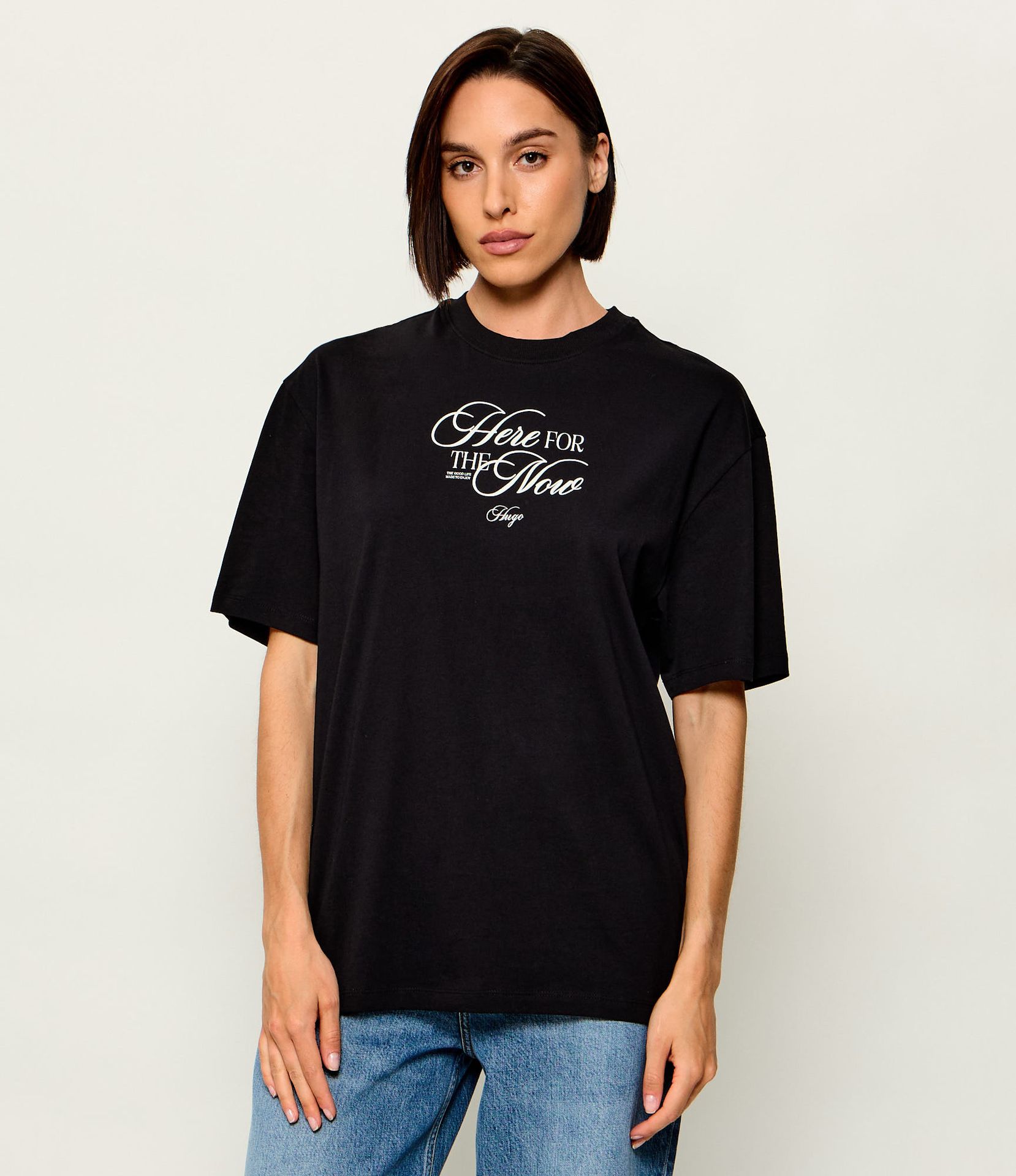 Hugo Blue T-shirt B_15 Oversize fit