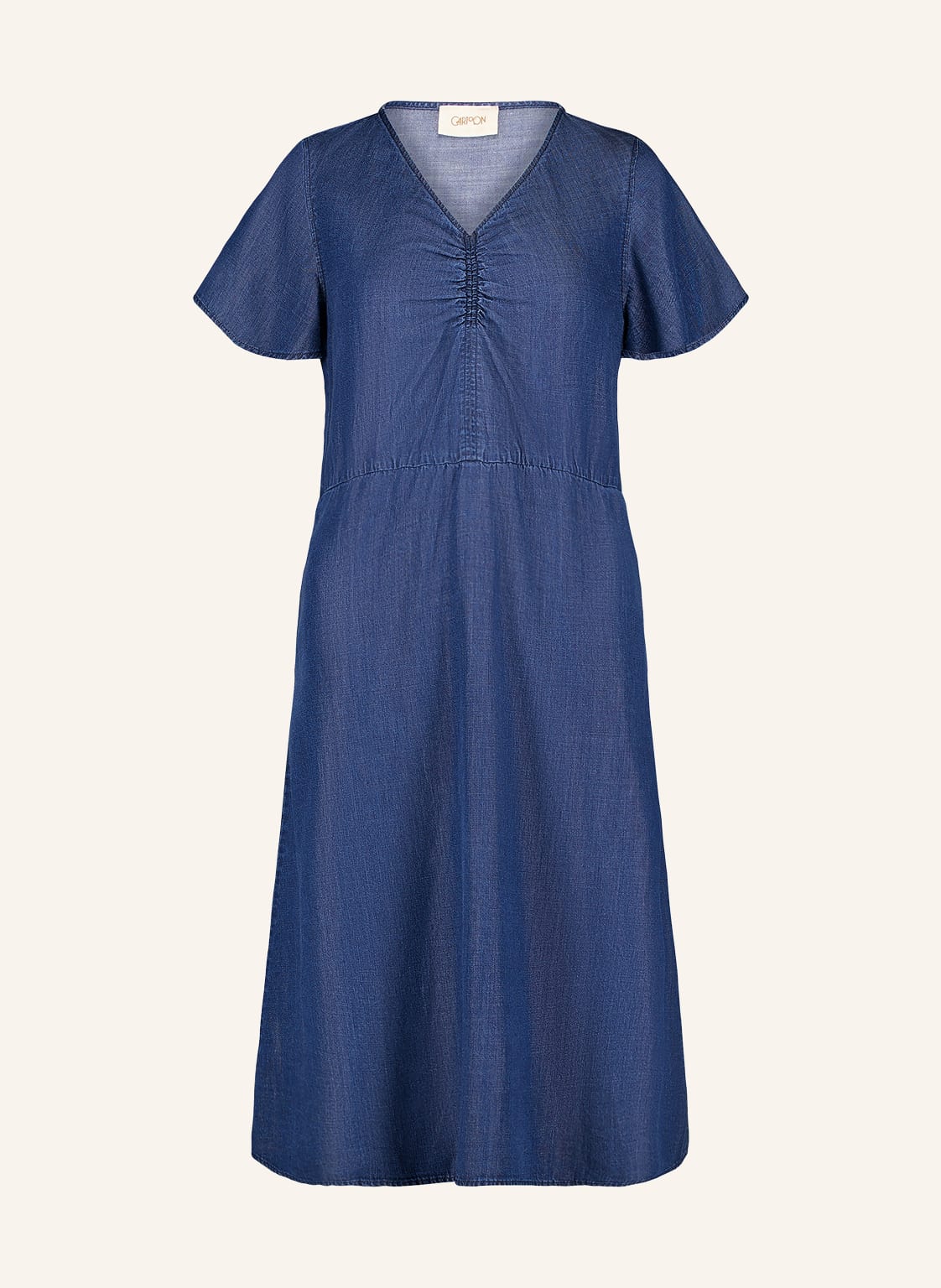 Cartoon Sukienka W Stylu Jeansowym blau