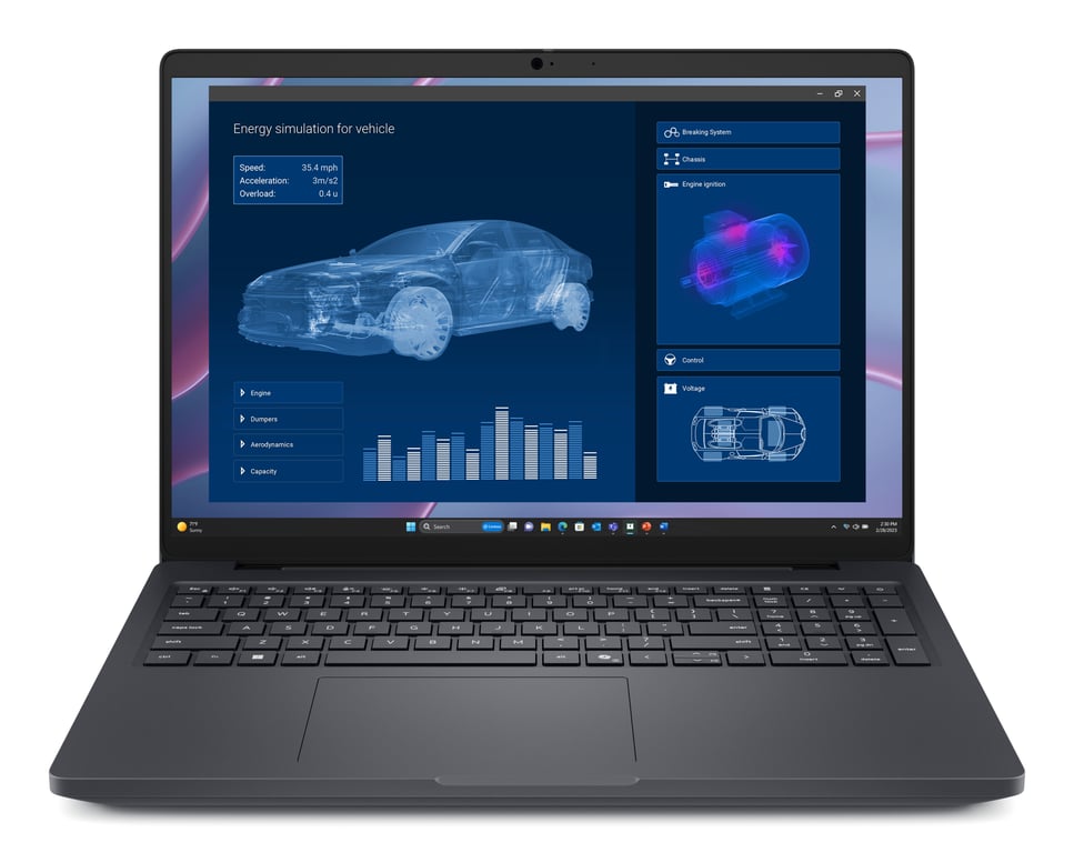 DELL Pro Max 16 MC16255 Copilot+ PC AMD Ryzen AI 7 PRO PRO 350 (16