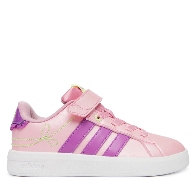 Sneakersy adidas Grand Court 3.0 Girls Shoes Children KI1755 Różowy