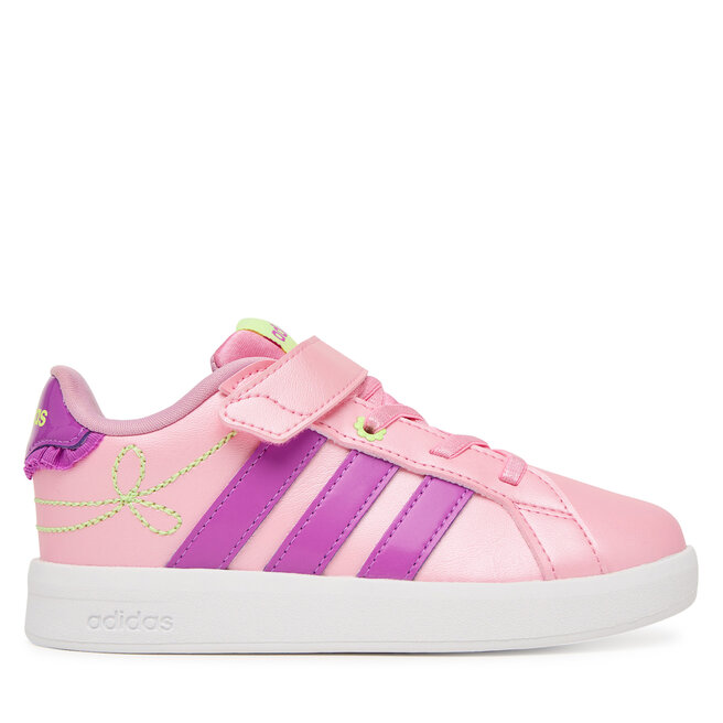 Sneakersy adidas Grand Court 3.0 Girls Shoes Infant KI1757 Różowy