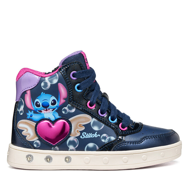 Sneakersy Geox J Skylin Girl J668WE 054AJ C4268 M Granatowy