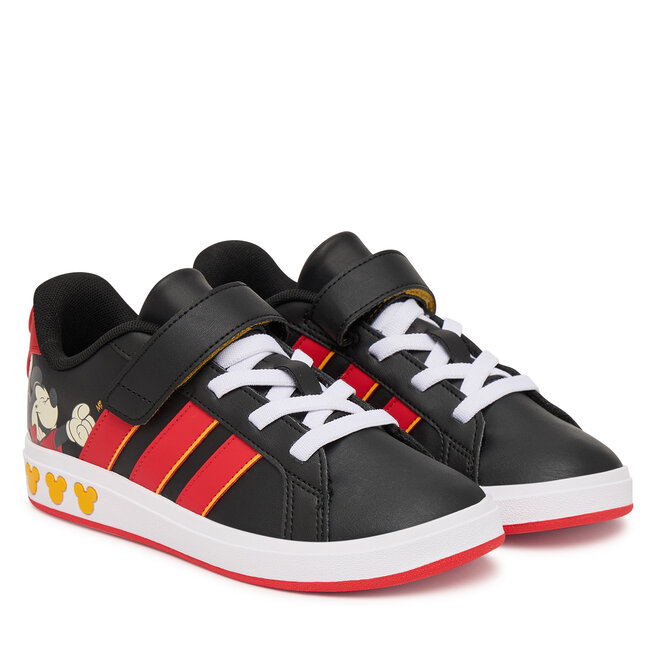 Sneakersy adidas Adidas Disney Mickey Mouse Grand Court Shoes Kids KI9187 Czarny