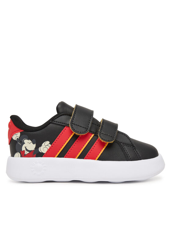 adidas Sneakersy Adidas Disney Mickey Mouse Grand Court Shoes Infants KI9186 Czarny
