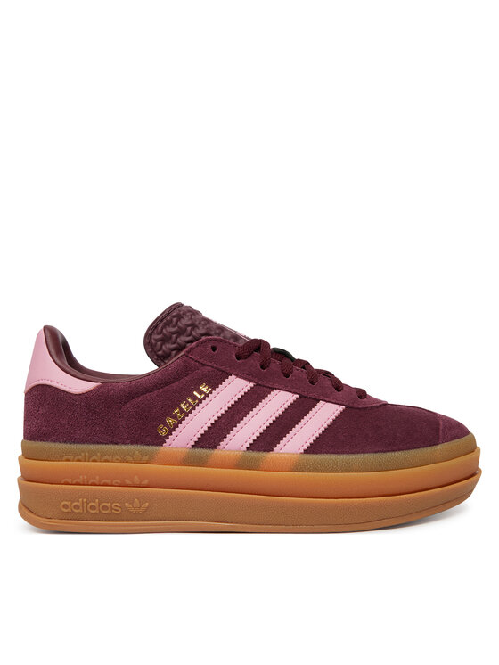 adidas Sneakersy Gazelle Bold KK2729 Bordowy