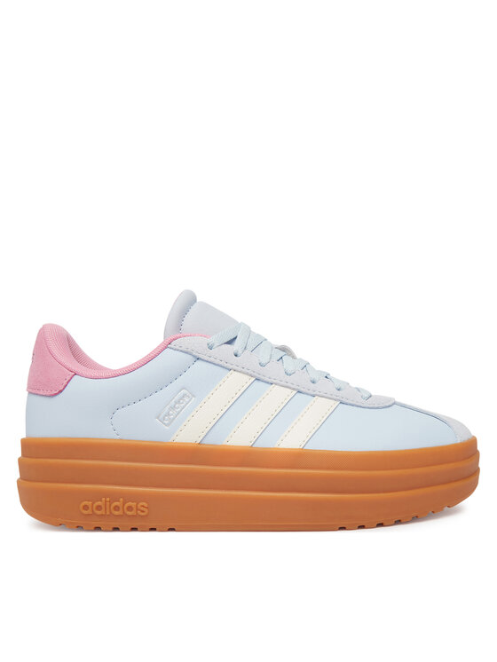 adidas Sneakersy Vl Court Bold Shoes KJ9417 Niebieski jasny