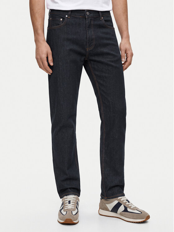 Guess Jeansy M6YA82 D1473 Granatowy Relaxed Fit