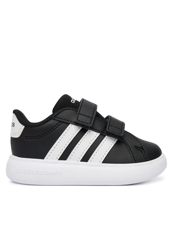 adidas Sneakersy Grand Court 3.0 Bubble Shoes Infants KI3234 Czarny