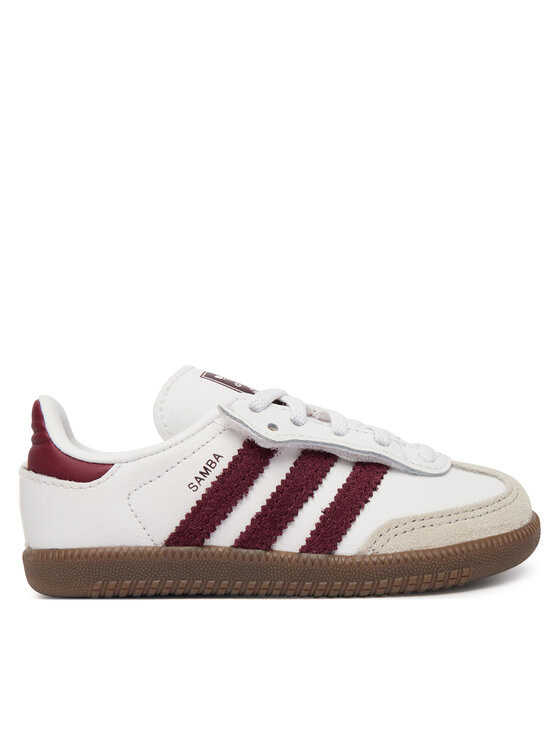adidas Sneakersy Samba Og Comfort Closure Elastic Lace KZ8680 Biały