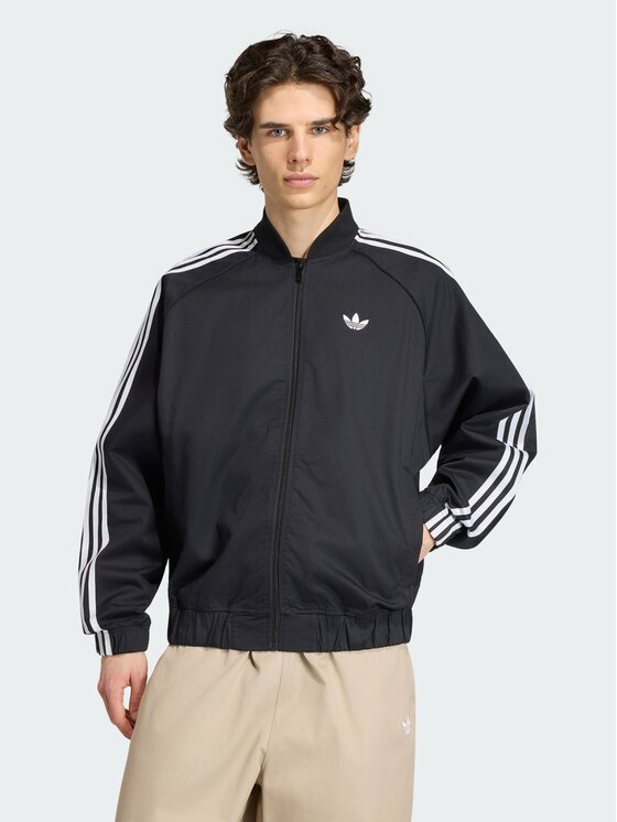 adidas Kurtka bomber 168997 Czarny Loose Fit
