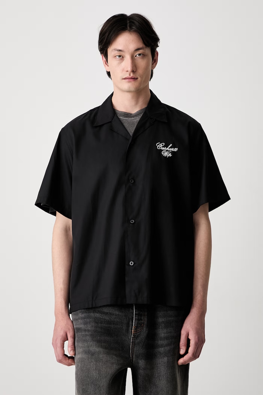 Carhartt WIP S/S Travon koszula z bawełną męska