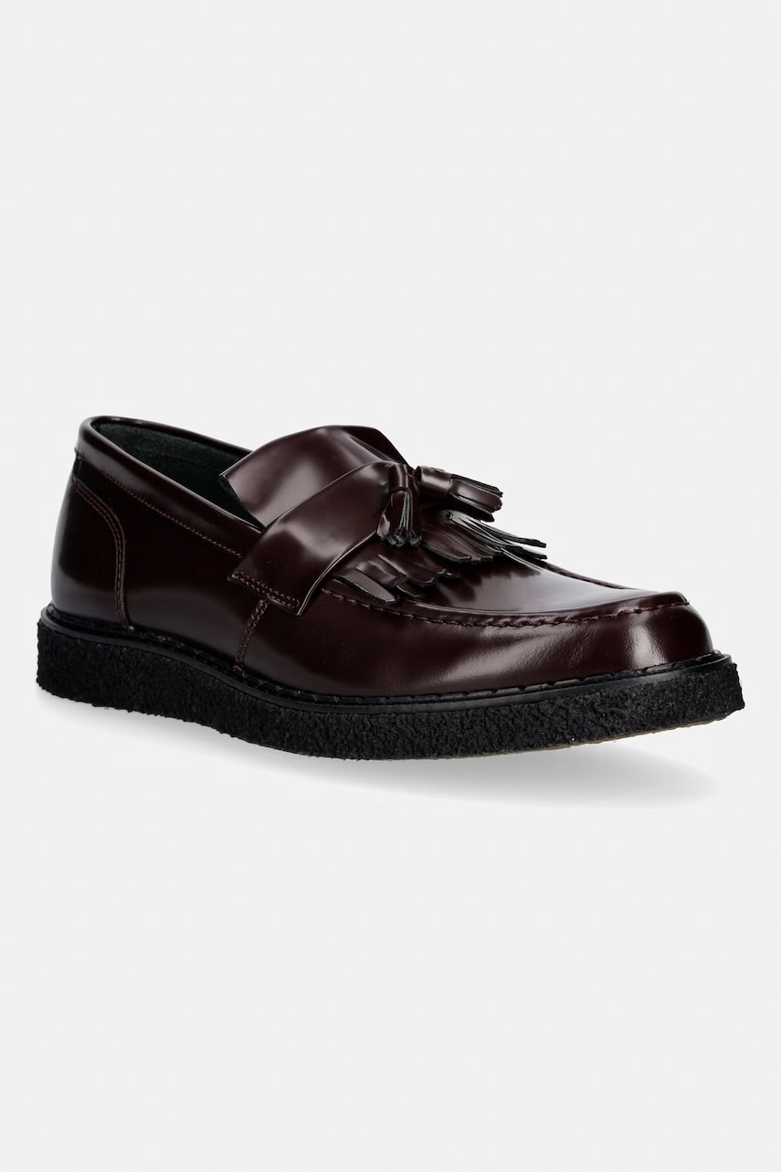 Fred Perry loafersy męskie skórzane