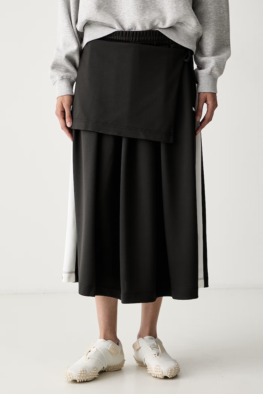 Puma T7 Midi spódnica rozkloszowana