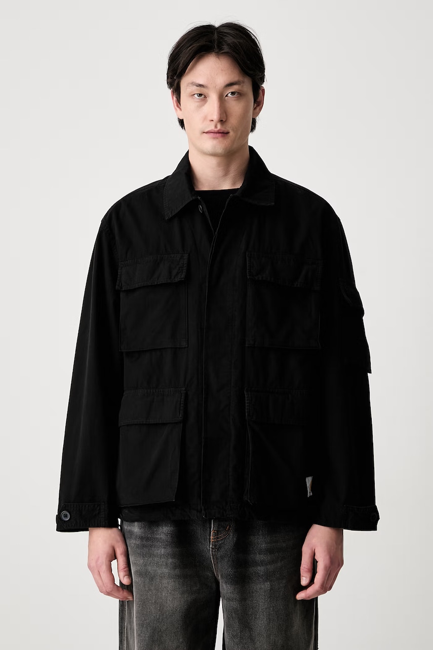 Carhartt WIP Manderson krótka kurtka bawełniana męska