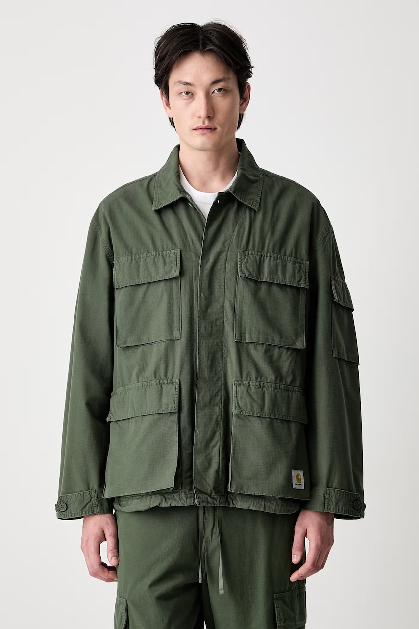 Carhartt WIP Manderson krótka kurtka bawełniana męska
