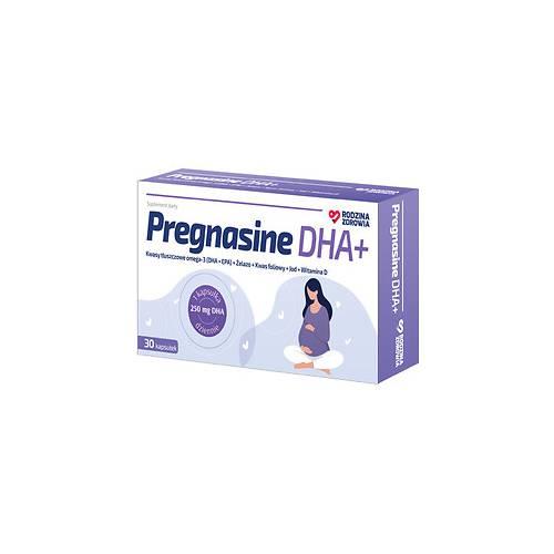 Rodzina Zdrowia Pregnasine DHA+, 30 kaps.