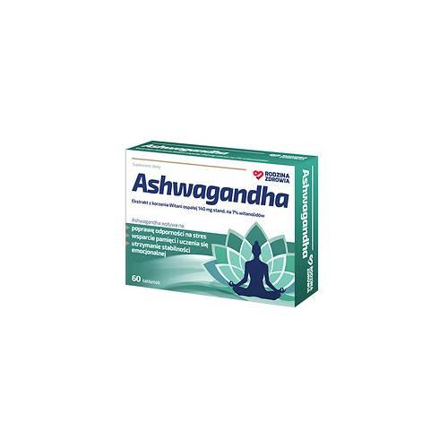 Rodzina Zdrowia Ashwagandha, 60 tabl.