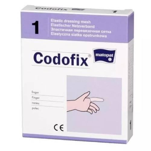 Matopat Codofix 1 Elastyczna siatka opatrunkowa na palec, 1 szt.