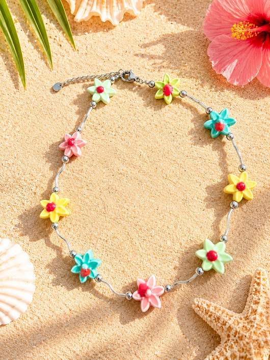 Choker Tropical Flowers