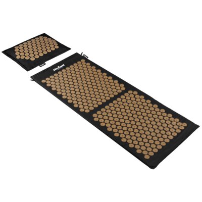 Mata do akupresury REBEL ACTIVE RBA-6012-GL Czarno-złoty