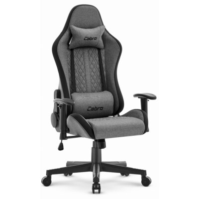 CABRO Fotel biurowy C508 Szaro-czarny