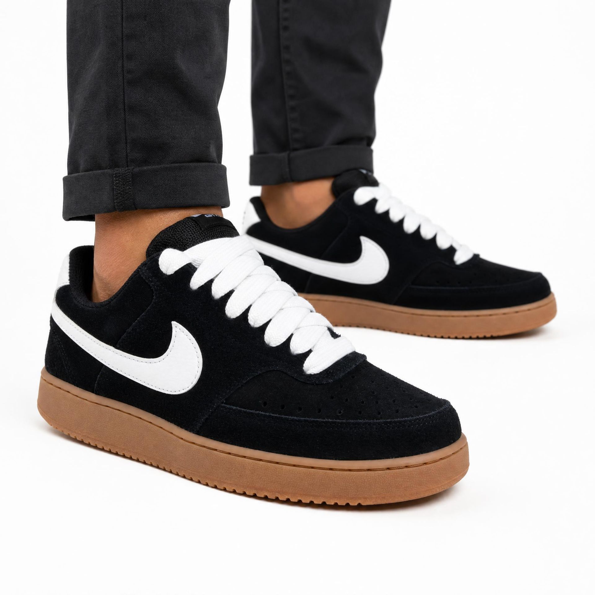 Buty męskie sportowe do chodzenia Nike COURT VISION LO FL