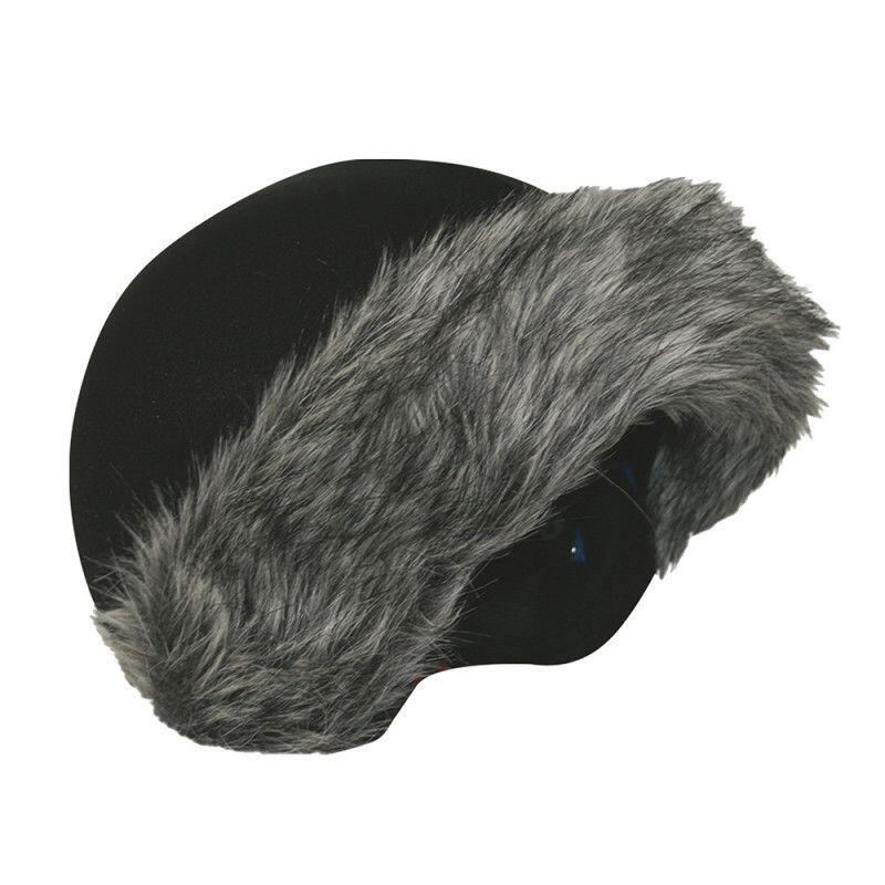 COOLCASC Nakładka na kask COOLCASC Exclusive Grey Fur