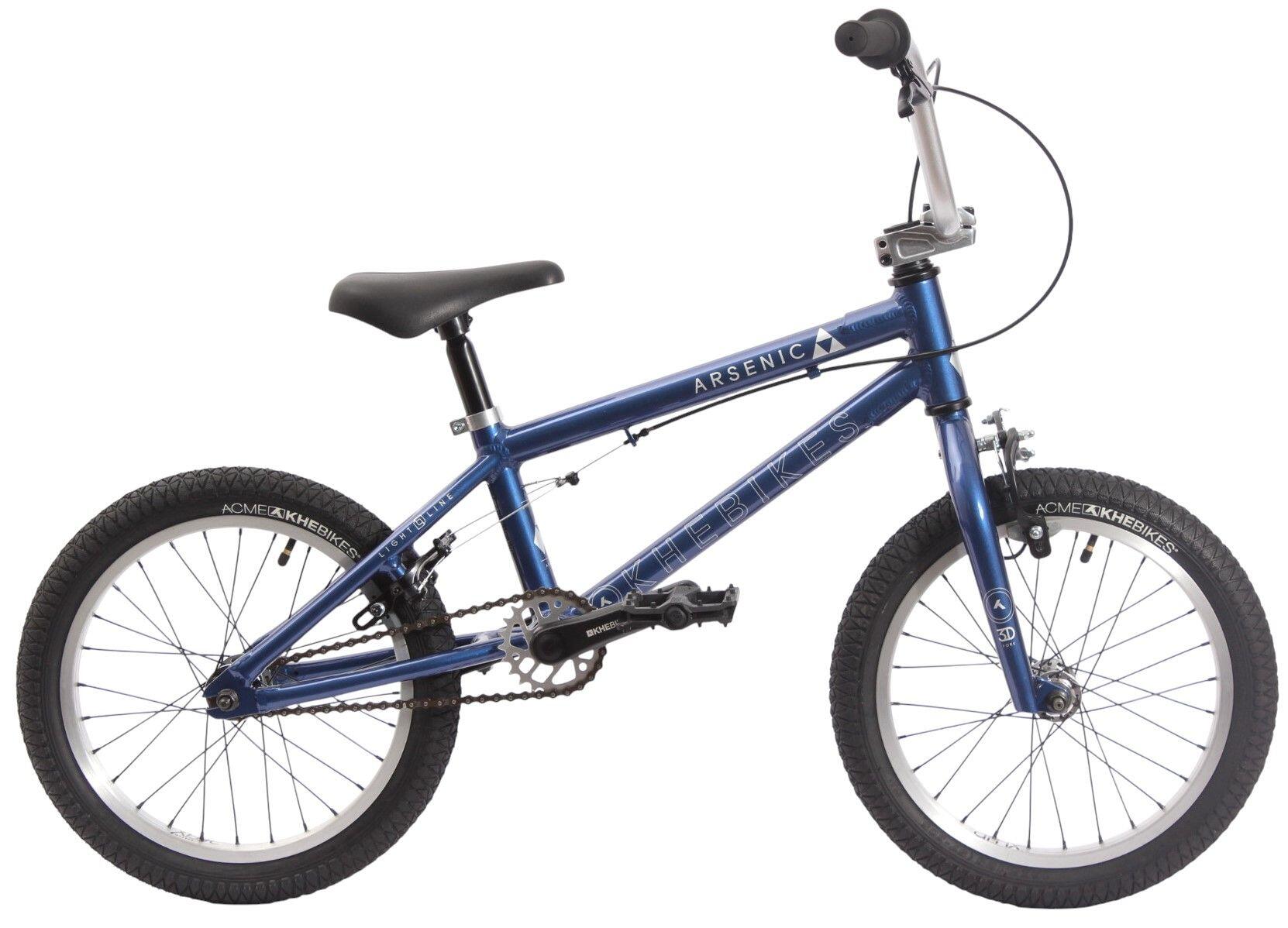 Rower BMX aluminiowy dziecięcy ARSENIC LL niebieski 16