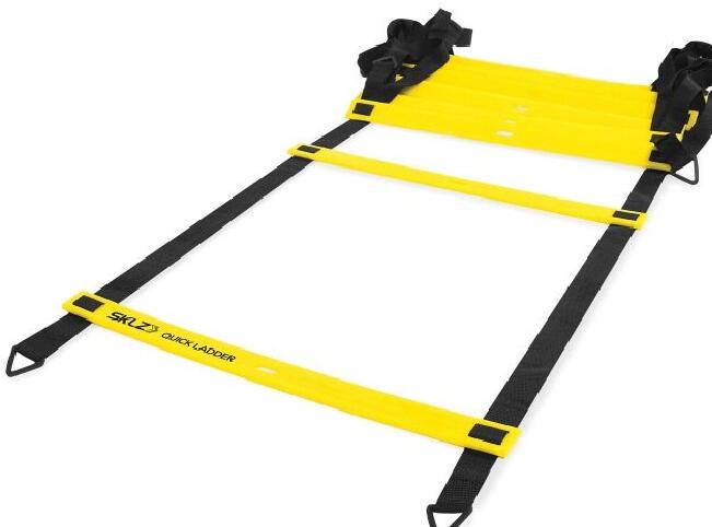 SKLZ sklz saq prywatnego  02 Training Agility drabina do ćwiczenia koordynacji Quick Ladder Yellow/Black, żółty, jeden rozmiar ZSSZQL