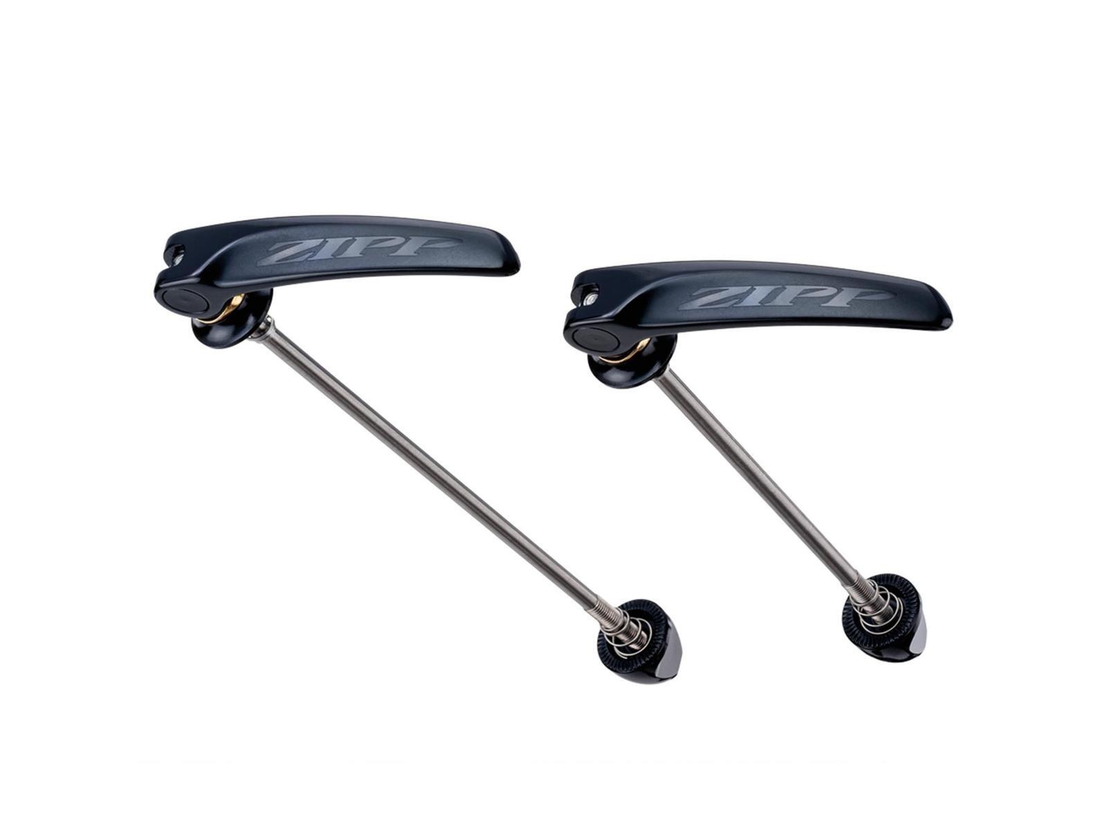 Zipp stycznej QR-TI Titanium Black with logo Black, 100 MM/130 mm Pair for Road Wheels 00.1915.240.040