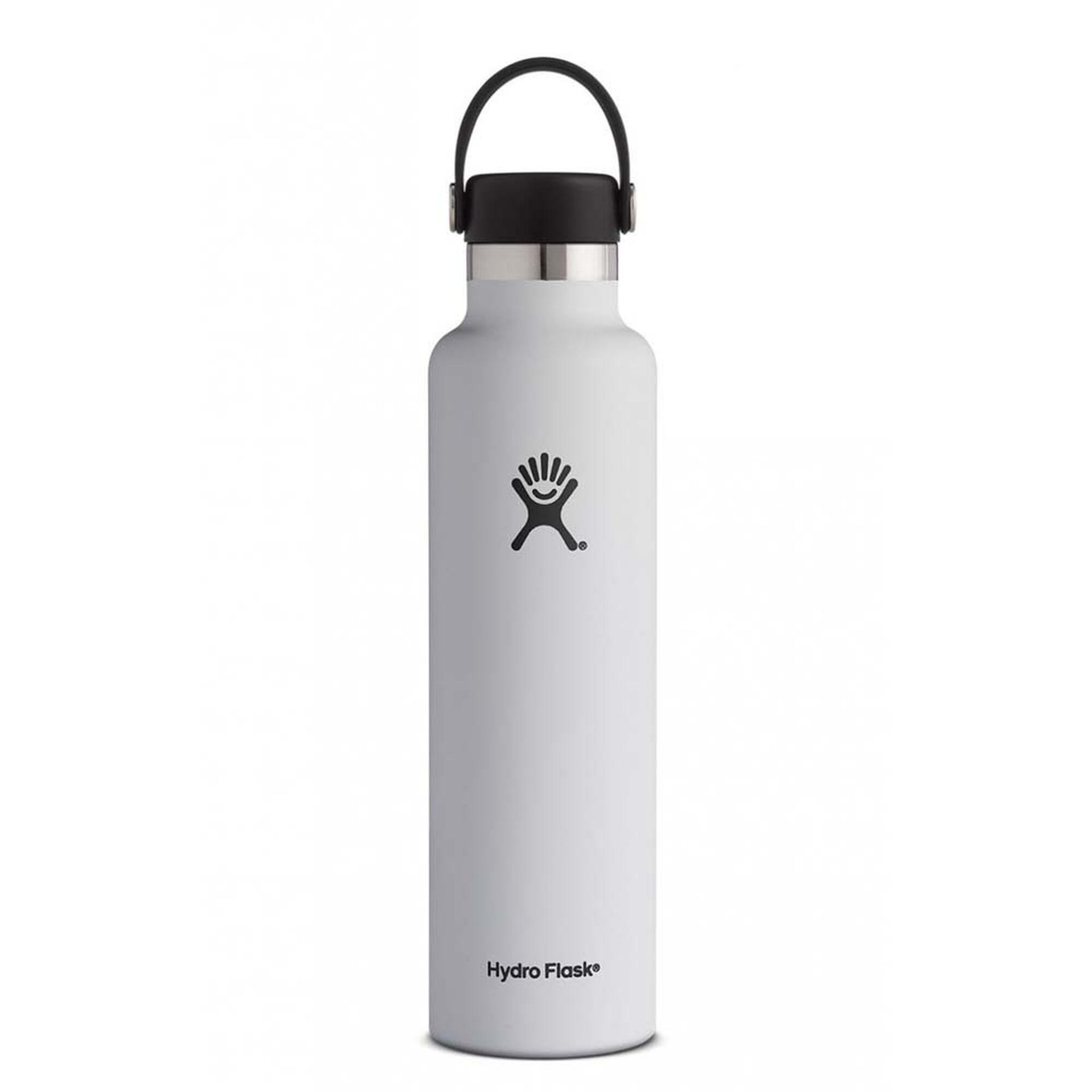 Butelka Hydro Flask 24oz Standard Mouth 709 ml termoizolacyjna do picia nowa, biały, jeden rozmiar (S24SX110)