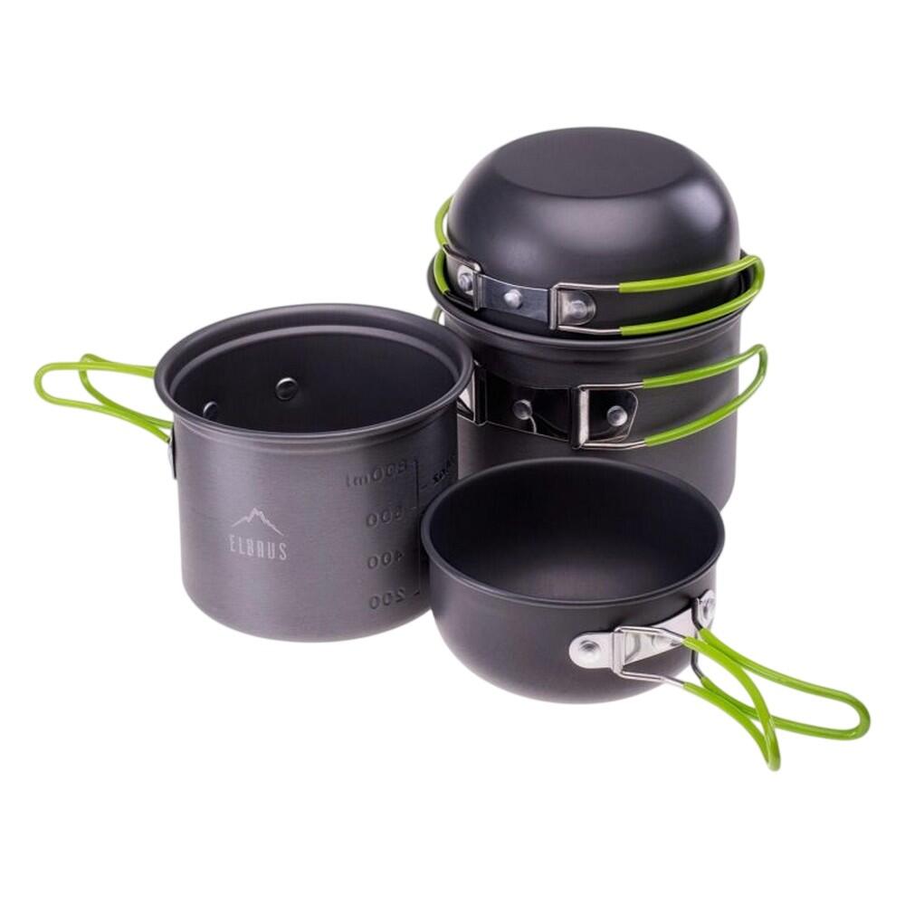 MENAŻKA ELBRUS HIKE PRO COOK SET M000161472 – Szary