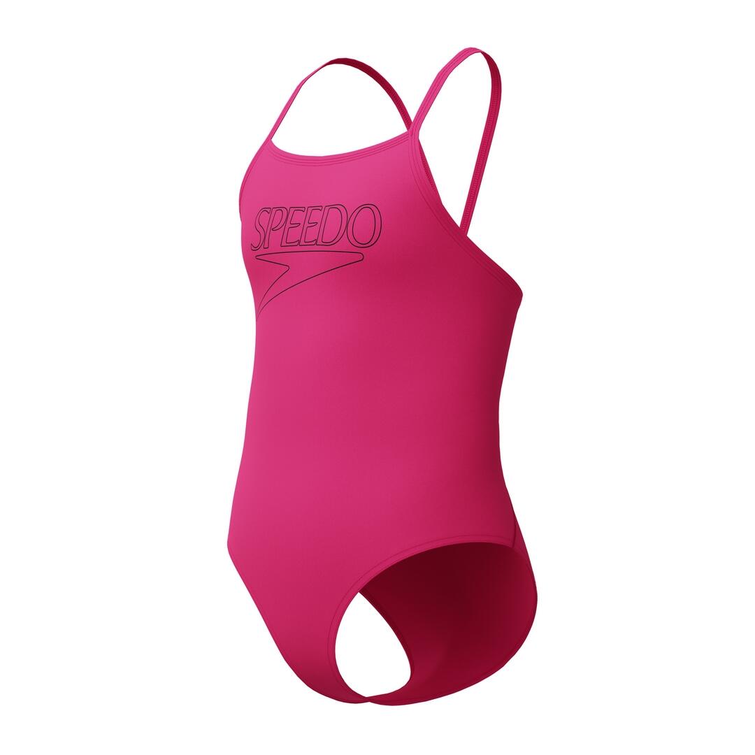 Strój kąpielowy damski Speedo End+ Logo Thin Strap