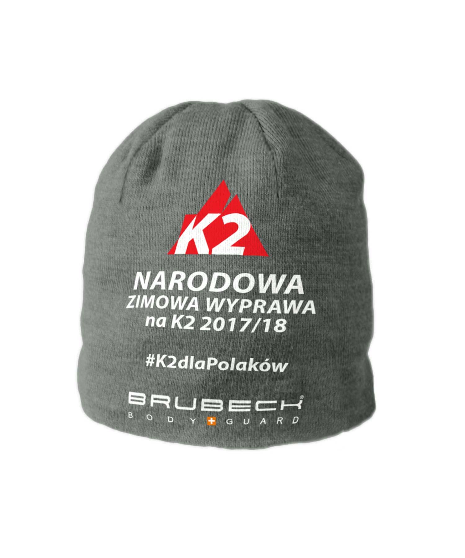 Czapka z wełną merino Brubeck K2