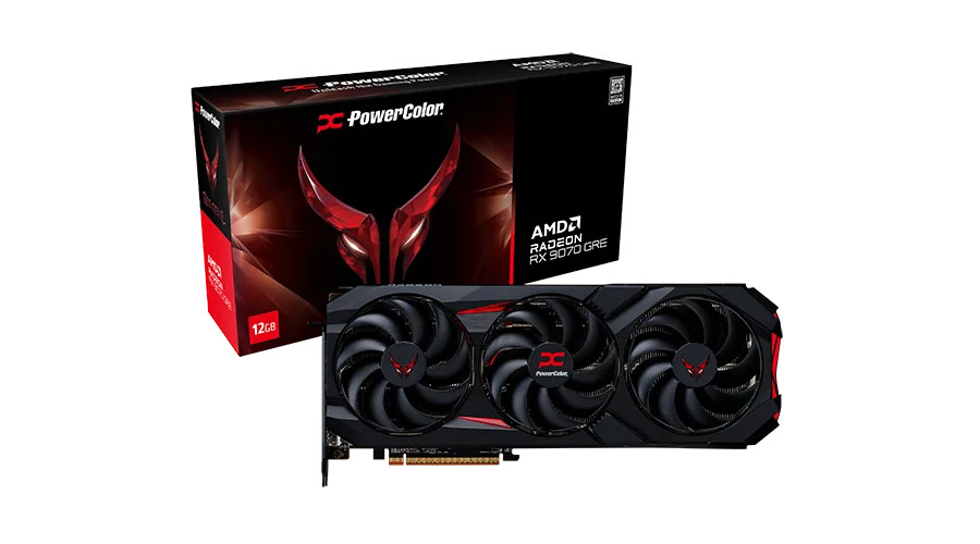 PowerColor RX 9070 GRE Red Devil RX9070GRE 12G-E/OC