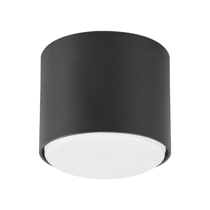 Reflektor sufitowy spot natynkowy Spotlight okrągły czarny 1xGX53x30W wym: 5,5 x 8 x 8 cm metal Videx